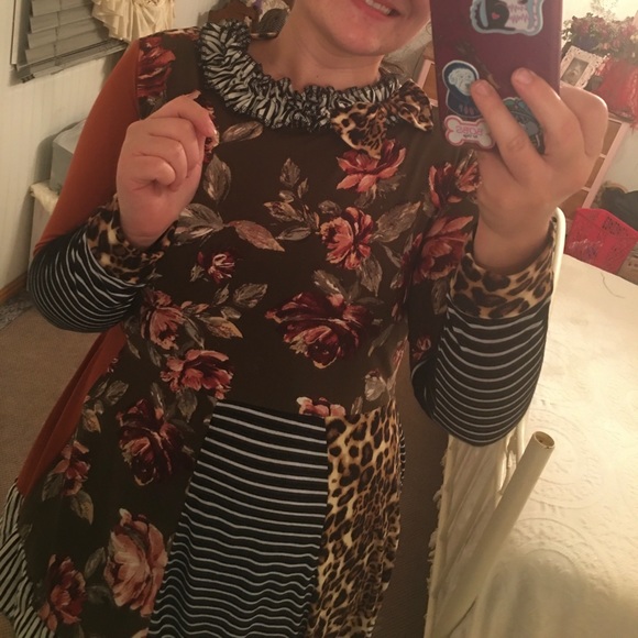 Custom fall high low tunic//sold// - Picture 4 of 7